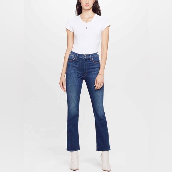 NWT Mother Denim The Snap Hustler Ankle - What I Had Before I Had You - Picture 2 of 9